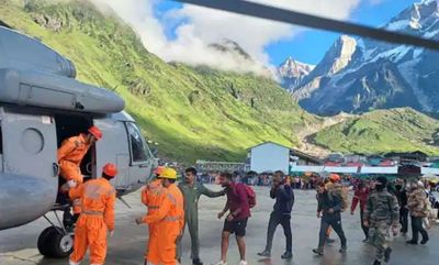 Uttarakhand: 94 stranded people, 8 NDRF personnel rescued from Kedarnath Valley