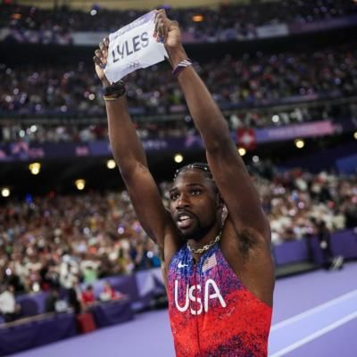 Noah Lyles Clinches First Olympic Gold In Men's 100M Final