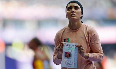 Afghanistan 100m runner Kimia Yousofi sends Olympic message to the Taliban