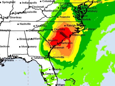 Mapped: Tracking Tropical Storm Debby as it charts path through southeast US