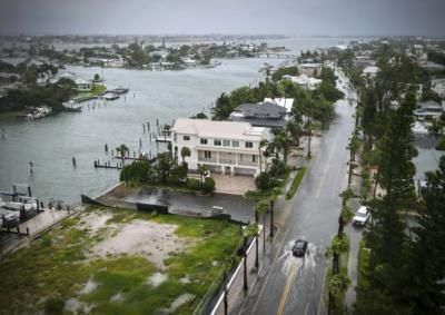 Hurricane Debby Makes Landfall In Florida's Big Bend