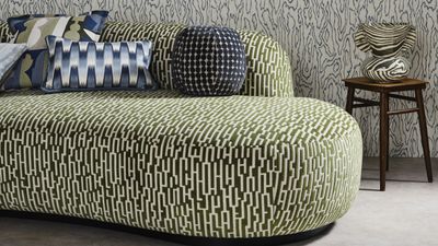 First look: clay meets paper and textiles in Henry Holland's new collection for Harlequin