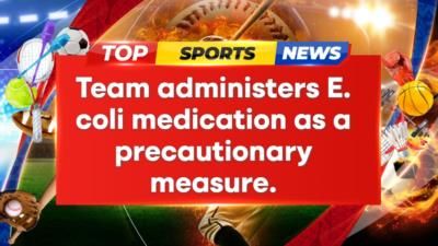 Australian Olympic Team Administered Medication Against E.Coli Bacteria