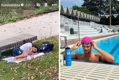 “Inexcusable”: Viral Swimmer Spotted Sleeping In Park Amid Olympic Village Controversy