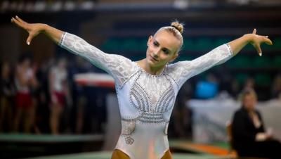 Alice D’Amato Wins Gold In Women’S Balance Beam Competition