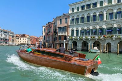 Gondoliers fear new Uber water taxis will make Venice waterways even more crowded