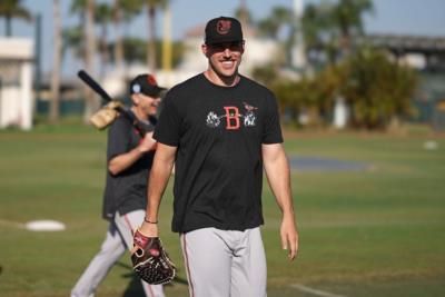 John Means Bonds With Son In Heartwarming Practice Match Photo