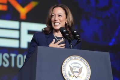 Vice President Kamala Harris Prepares For Campaign Blitz