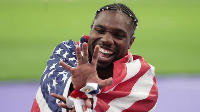 American Sprinter Noah Lyles Lays Out Bold Post-Olympics Goal