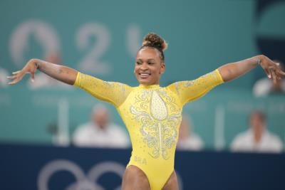 Rebeca Andrade Emerges As Simone Biles' Top Rival