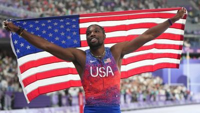 Noah Lyles Had Such an Inspiring Message After Winning Olympic Gold in 100m