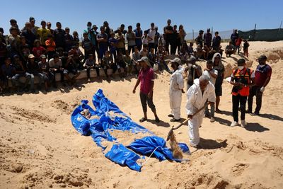 Gaza Officials Say Buried 80 Palestinian Corpses Handed Over By Israel