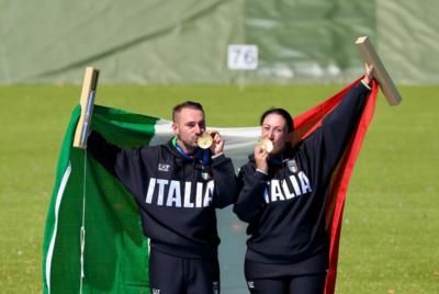 Italy Wins Ninth Gold In Shooting Skeet Mixed Team Final