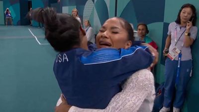 Jordan Chiles in Tears After Winning Bronze Medal Due to Late Inquiry in Floor Final