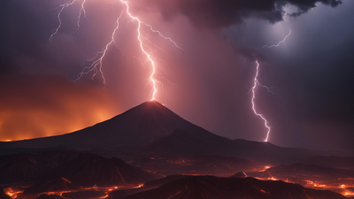 Was life on Earth sparked by cloud-to-ground lightning strikes?