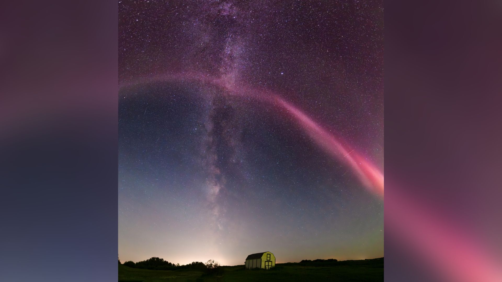 Astrophotographer captures stunning views of northern…