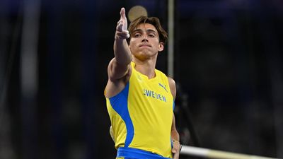 Duplantis breaks his own pole vault world record