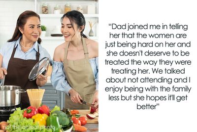 Man’s Family Jealous Of Wife’s Cooking, Cause Fuss When She Hangs With Guys Instead Of Cooking