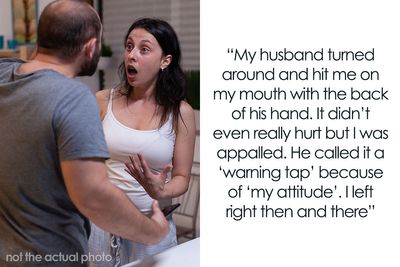 Angry Man Yells At Wife After Not Finding His Phone, She Snaps Back And Gets A Slap In The Face