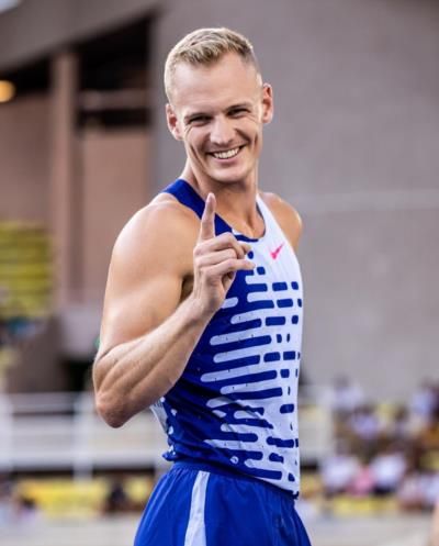 Sam Kendricks Wins Silver In Men's Pole Vault At Paris Olympics