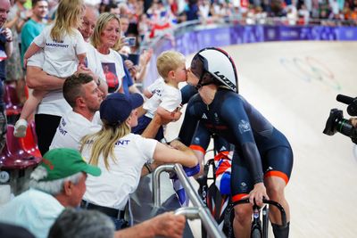 A family affair: Team GB women's sprint trio make 'memories that will last forever' with gold at Paris Olympics