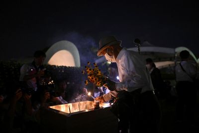 Hiroshima governor says nuclear disarmament must be tackled as a pressing issue, not an ideal