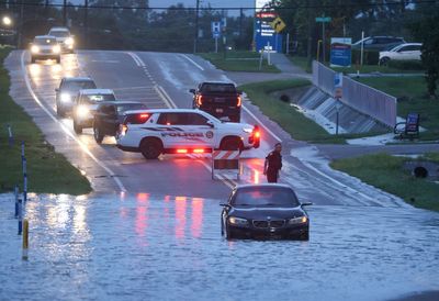 Slow-moving Tropical Storm Debby bringing torrential rains, major flood threat to southeastern US