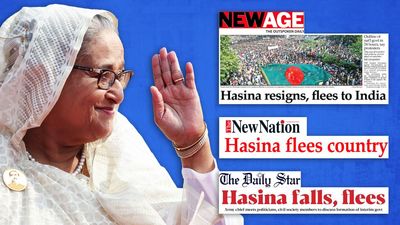 On front pages: Attacks on Hindu homes, Hasina’s phone call, and Delhi impact