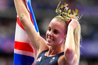 Keely Hodgkinson opens up on late-night party after Olympic gold: ‘I’ve had about two hours’ sleep’