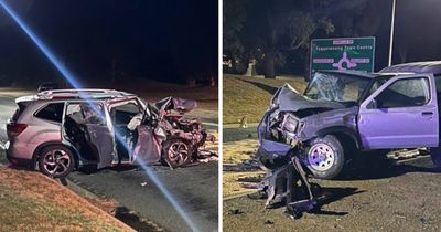 Two drivers taken to emergency department after head-on crash, police say