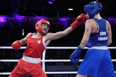 Algerian Boxer Imane Khelif Fights For Olympic Gold