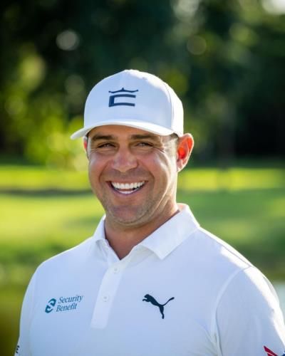 Gary Woodland Exudes Confidence In Stylish White Golf Ensemble