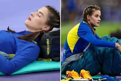 Yaroslava Mahuchikh’s Bizarre Relaxation Technique Stuns Olympic Viewers