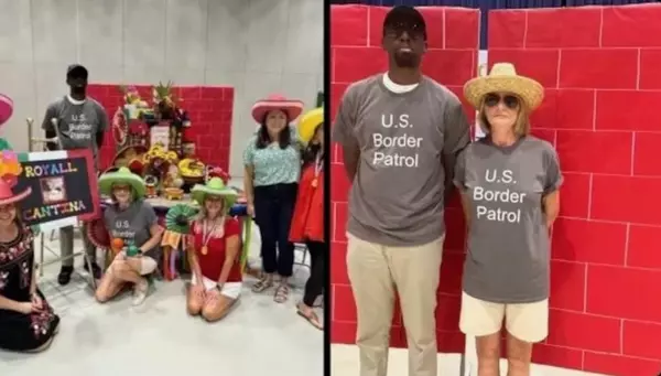 South Carolina school shakes up staff after picture of teachers dressed as Border Patrol agents goes viral