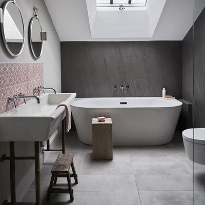 Everything you need to know about choosing bathroom flooring - a guide to the best materials