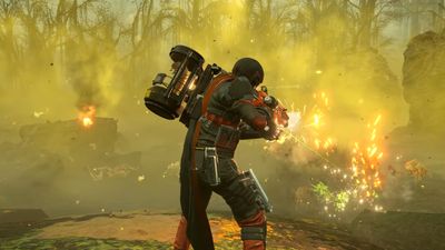 Helldivers 2's big Escalation of Freedom update finally fixes broken social menus after months of players asking, adds a new "eerie and foggy" swamp planet to die on