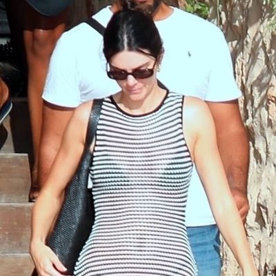 Kendall Jenner Soaks Up the Ibiza Sun in a Sheer Sundress and $650 Flip Flops