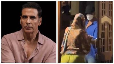 Akshay Kumar SPOTTED offering langar to poor and needy in neighbourhood- WATCH