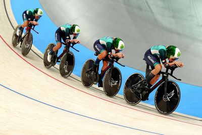 Ireland quartet end seven-year journey to make history in women’s team pursuit