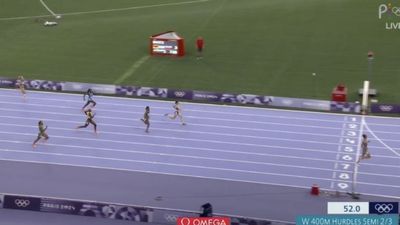 Photo Shows Just How Dominant Sydney McLaughlin-Levrone Was in 400m Hurdle Semifinal