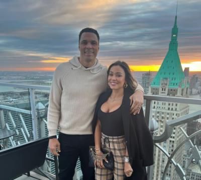 Tony Gonzalez And Wife: A Radiant Display Of Love