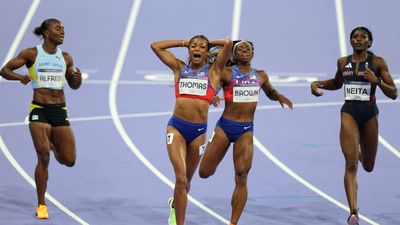 Gabby Thomas Had the Best Reaction to Winning Gold in 200m Race