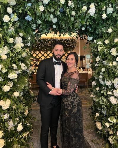 Marwin Gonzalez Radiates Elegance In Formal Attire With Partner