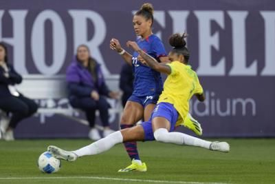 Brazil To Face US In Women's Soccer Gold Medal Match