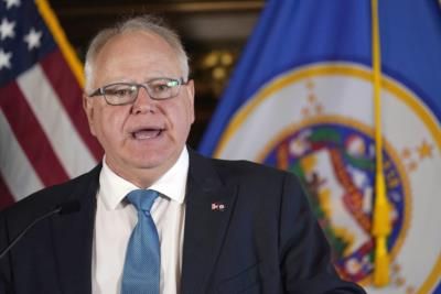 Minnesota Gov. Tim Walz To Learn Teleprompter Use