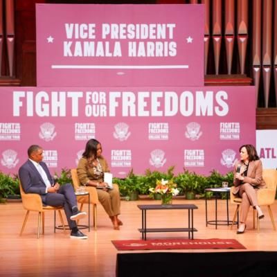 Kamala Harris Highlights Contrasting Backgrounds Of Political Figures