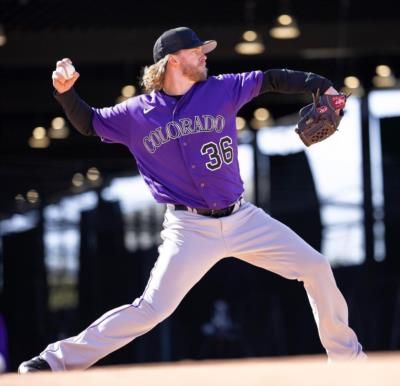 Pierce Johnson Demonstrates Focus And Skill On The Pitcher's Mound