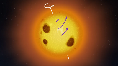 Stellar oddball: Nearby star rotates unlike any other