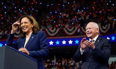 Kamala Harris introduces running mate Tim Walz at raucous Philadelphia rally