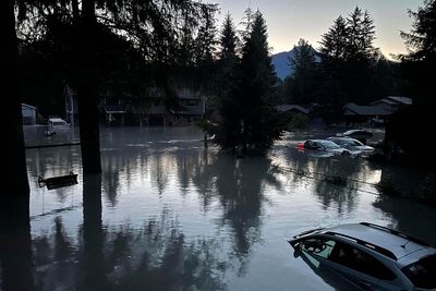Officials begin to assess damage following glacial dam outburst flooding in Alaska's capital city